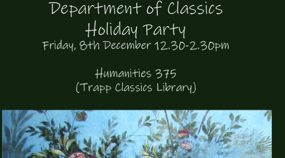 Classics Holiday Party 2023 Flier Clip